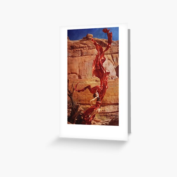 Saturn Ascends Greeting Card