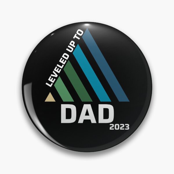 Item preview, Leveled Up To Dad 2023 designed and sold by RockBeeDesigns.