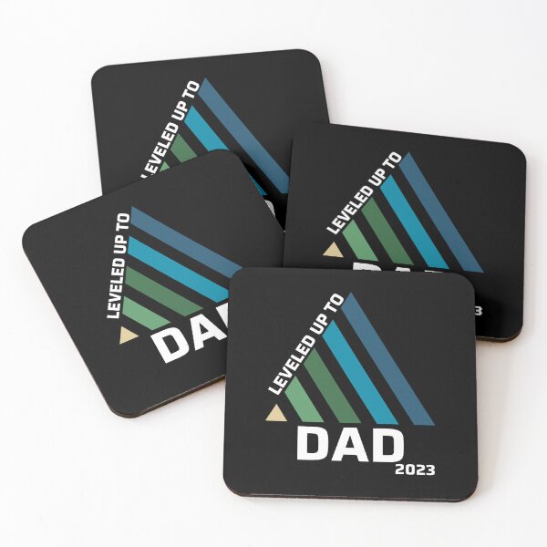 Item preview, Leveled Up To Dad 2023 designed and sold by RockBeeDesigns.