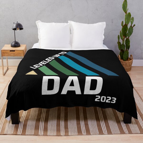 Item preview, Leveled Up To Dad 2023 designed and sold by RockBeeDesigns.