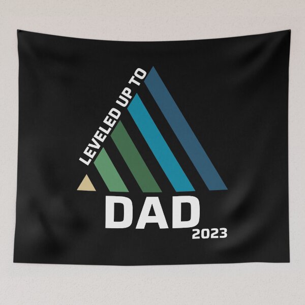 Item preview, Leveled Up To Dad 2023 designed and sold by RockBeeDesigns.