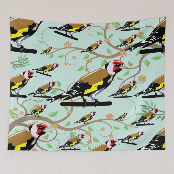 Item preview, goldfinch Bird Pattern designed and sold by franktact.