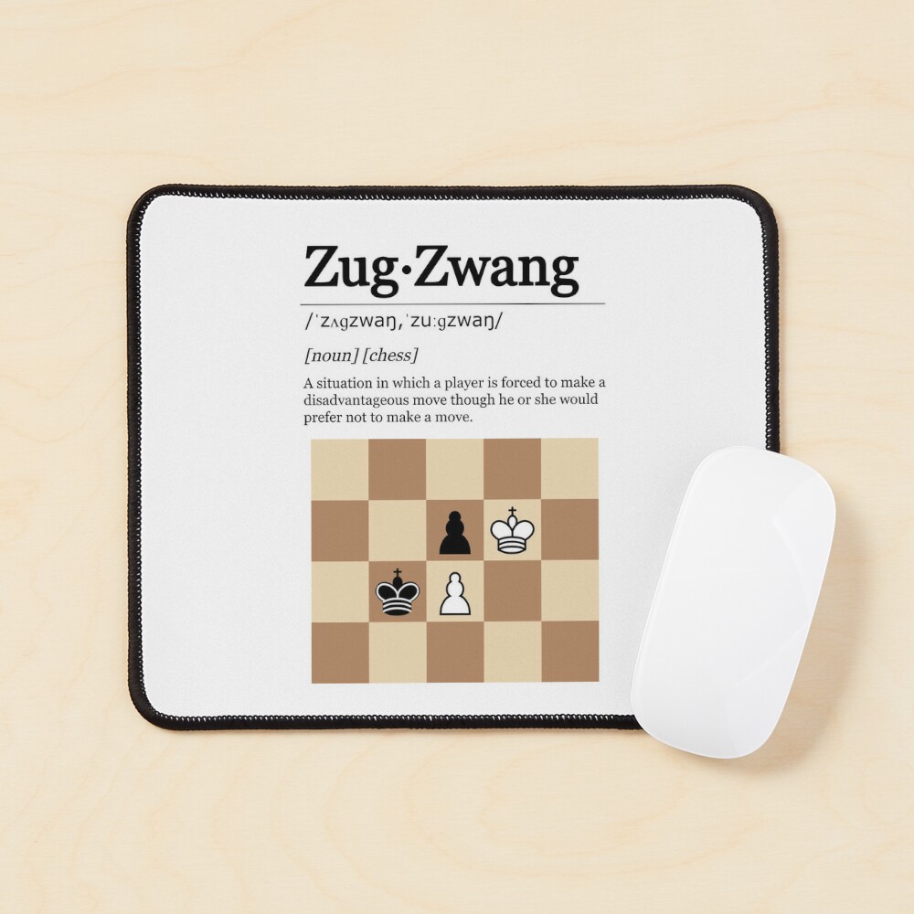 Zugzwang Art Board Print for Sale by ChessBaits