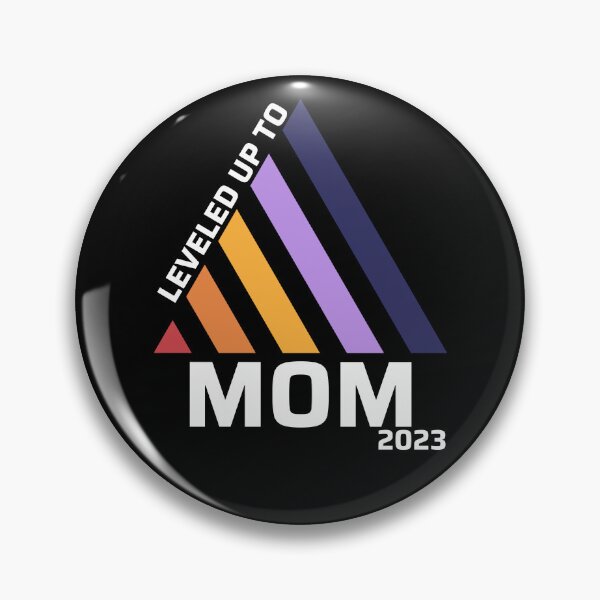 Item preview, Leveled Up To Mom 2023 designed and sold by RockBeeDesigns.