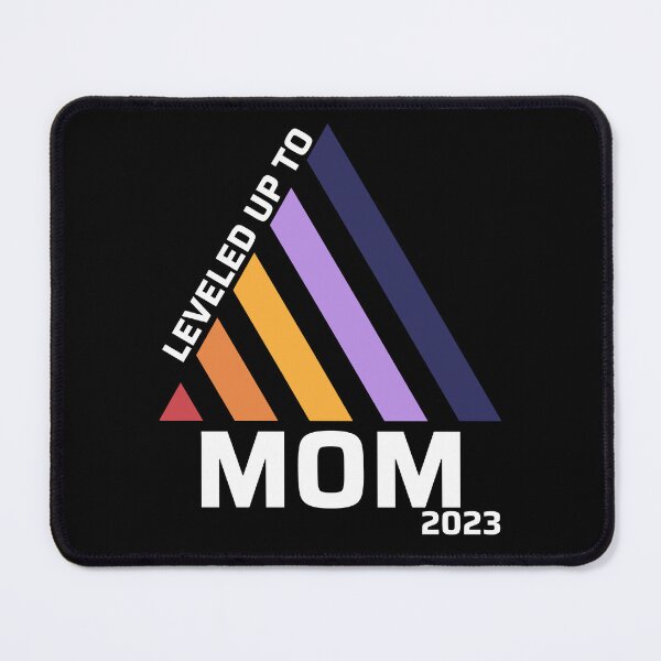 Item preview, Leveled Up To Mom 2023 designed and sold by RockBeeDesigns.