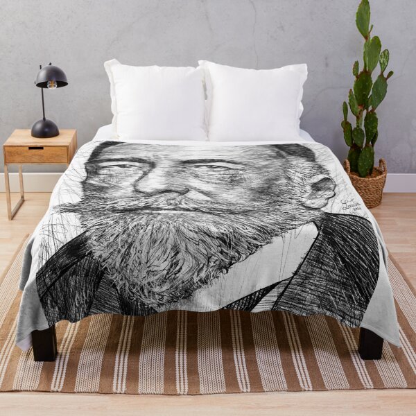 Item preview, JOSEPH CONRAD black and white pencil portrait designed and sold by lautir.