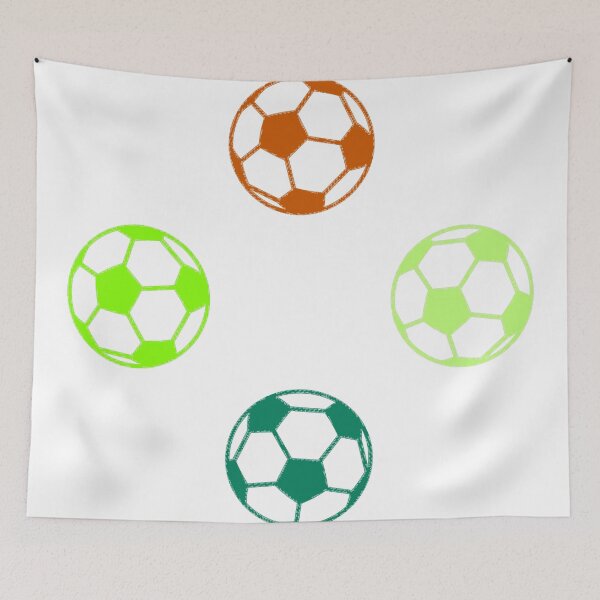 Item preview, Abstract Multi Color Football Soccer Ball Pattern  designed and sold by Pixel4Art.