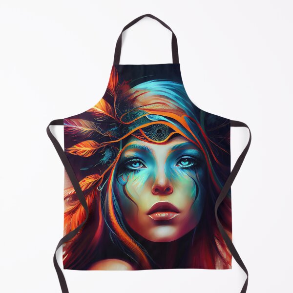 Item preview, Shaman portrait designed and sold by CEVmemories.
