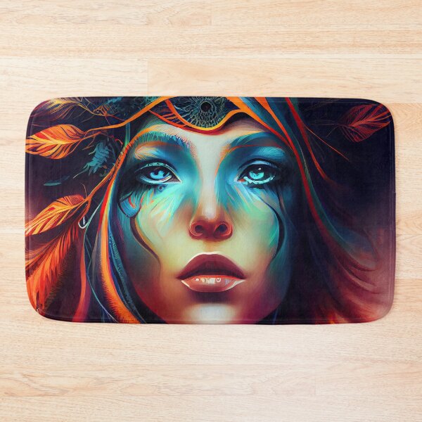 Item preview, Shaman portrait designed and sold by CEVmemories.