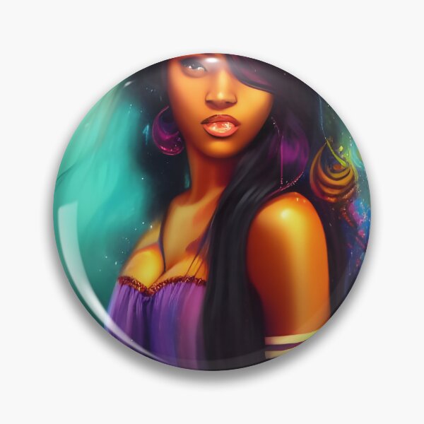 Item preview, Beautiful ebony woman abstract designed and sold by Stratomi.