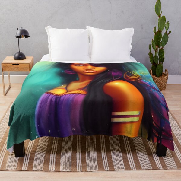 Item preview, Beautiful ebony woman abstract designed and sold by Stratomi.
