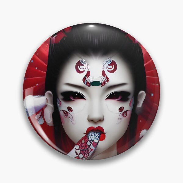 Item preview, Asian girl abstract designed and sold by Stratomi.