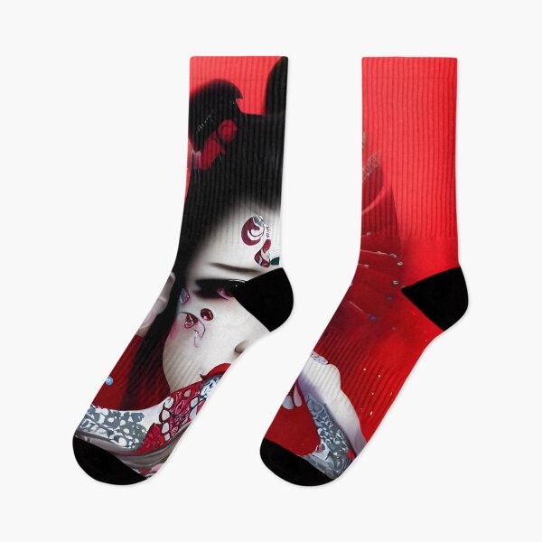 Item preview, Asian girl abstract designed and sold by Stratomi.