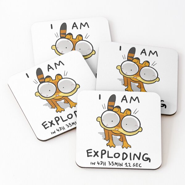 Item preview, i am exploding (garfield) designed and sold by Chycero.