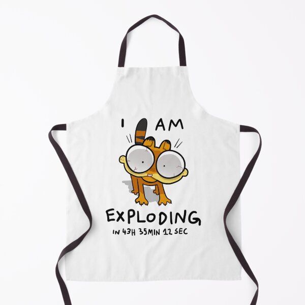 Item preview, i am exploding (garfield) designed and sold by Chycero.
