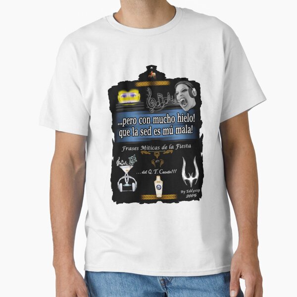 008Frases-art-eddyscap Camiseta clásica