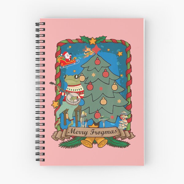 Item preview, Merry Frogmas Cottagecore Frog Christmas designed and sold by malconerh.