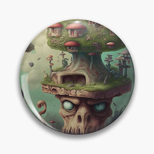 Item preview, Weird unusual monster art, Digital image finished with oil paint look. designed and sold by mrlongfield.
