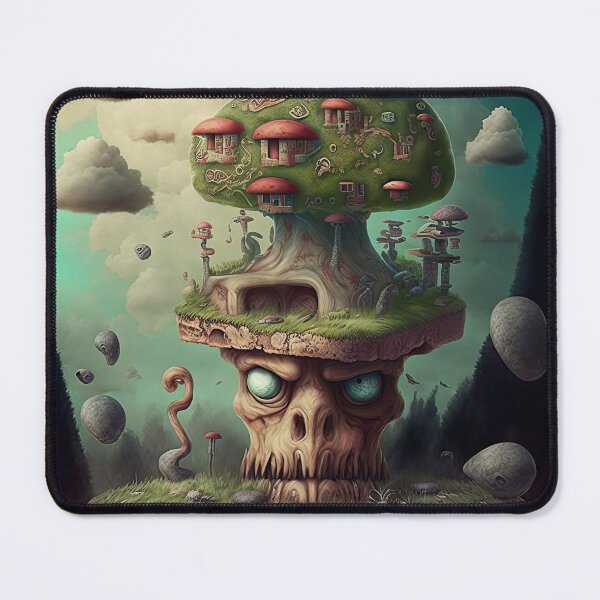 Item preview, Weird unusual monster art, Digital image finished with oil paint look. designed and sold by mrlongfield.