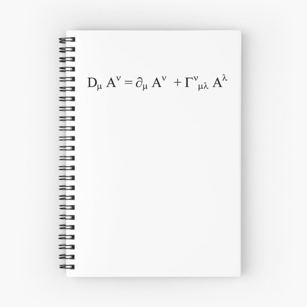 Item preview, the definition of covariant derivative in differential geometry, math and physics designed and sold by NoetherSym.