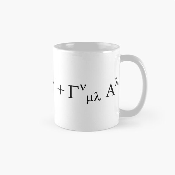 Item preview, the definition of covariant derivative in differential geometry, math and physics designed and sold by NoetherSym.