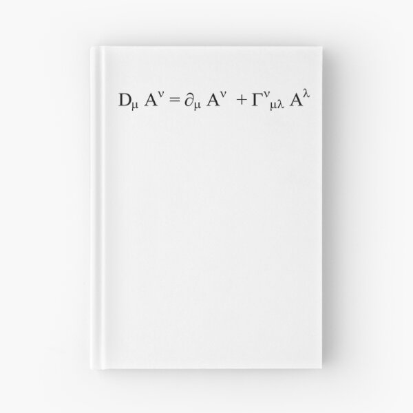 Item preview, the definition of covariant derivative in differential geometry, math and physics designed and sold by NoetherSym.