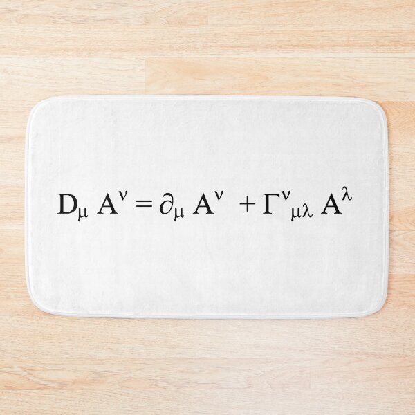 Item preview, the definition of covariant derivative in differential geometry, math and physics designed and sold by NoetherSym.