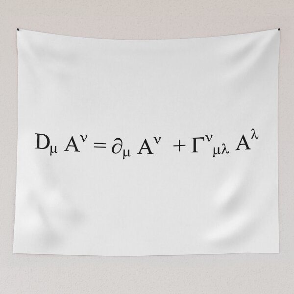 Item preview, the definition of covariant derivative in differential geometry, math and physics designed and sold by NoetherSym.
