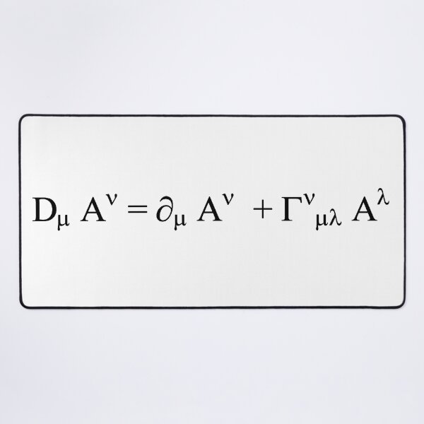 Item preview, the definition of covariant derivative in differential geometry, math and physics designed and sold by NoetherSym.