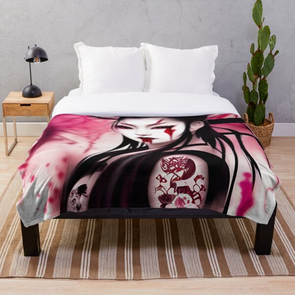 Item preview, Samurai girl abstract designed and sold by Stratomi.