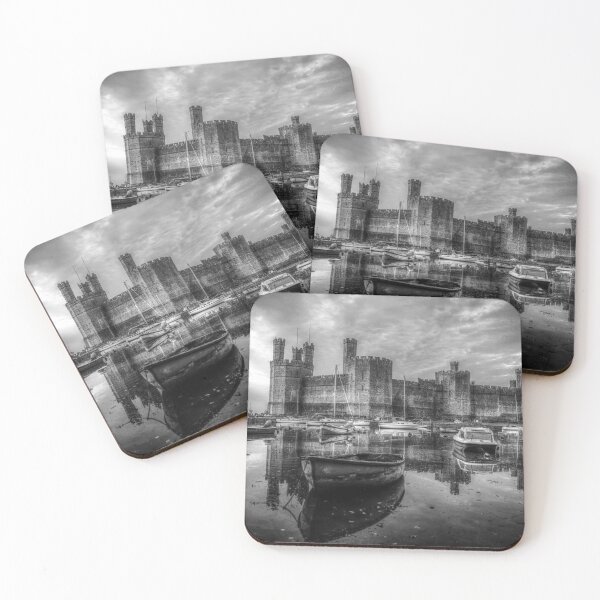 Item preview, Caernarfon Castle, Black And White designed and sold by Paul Thompson Photography.