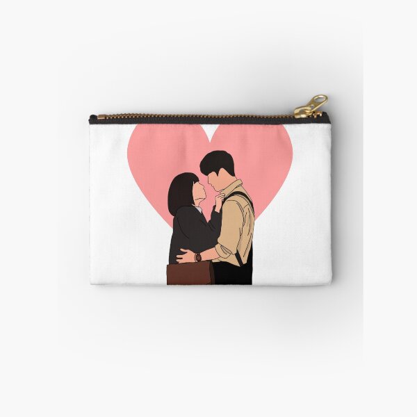 Item preview, Extraordinary attorney Woo Yong Woo & Lee Jun Ho Dating bigheart background designed and sold by paintingtour.