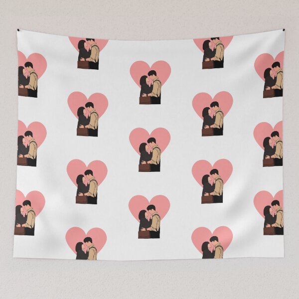 Item preview, Extraordinary attorney Woo Yong Woo & Lee Jun Ho  Dating bigheart background designed and sold by paintingtour.