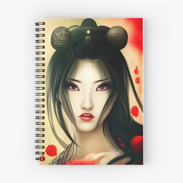 Item preview, Beautiful Asian girl abstract designed and sold by Stratomi.