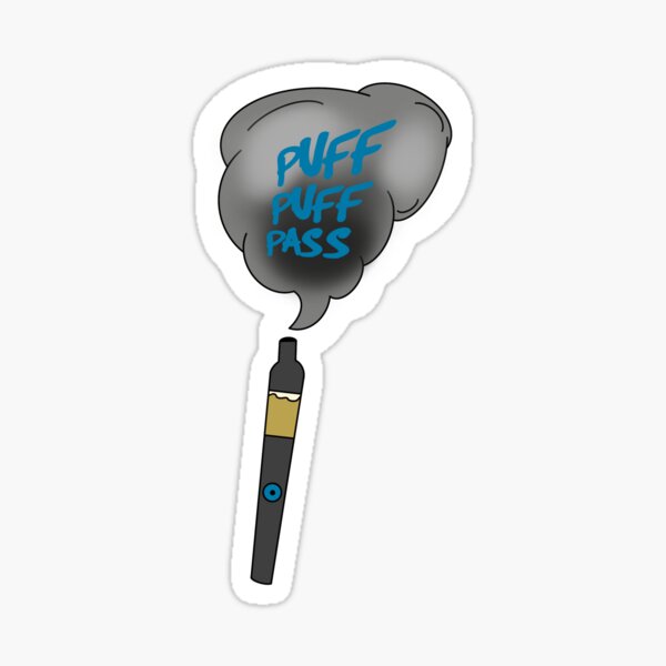 Puff Puff Pass Stickers for Sale