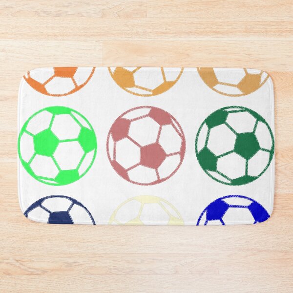 Item preview, Abstract Multi Color Football Soccer Ball Pattern  designed and sold by Pixel4Art.