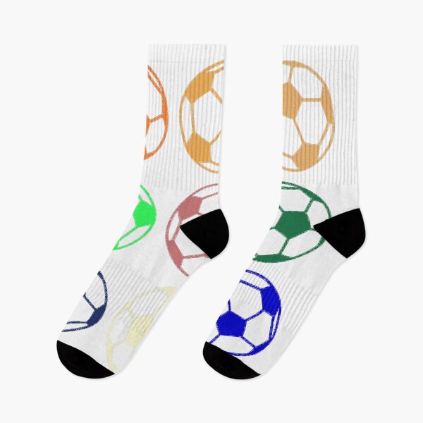 Item preview, Abstract Multi Color Football Soccer Ball Pattern  designed and sold by Pixel4Art.