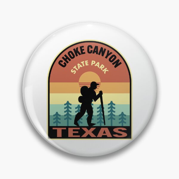 Item preview, Choke Canyon State Park Texas Retro Hiking designed and sold by HalpinDesign.
