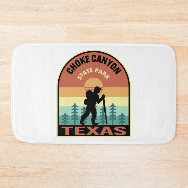 Item preview, Choke Canyon State Park Texas Retro Hiking designed and sold by HalpinDesign.