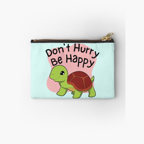 Item preview, Don't Hurry Be Happy Cute Tortoise designed and sold by VirtualFaries.