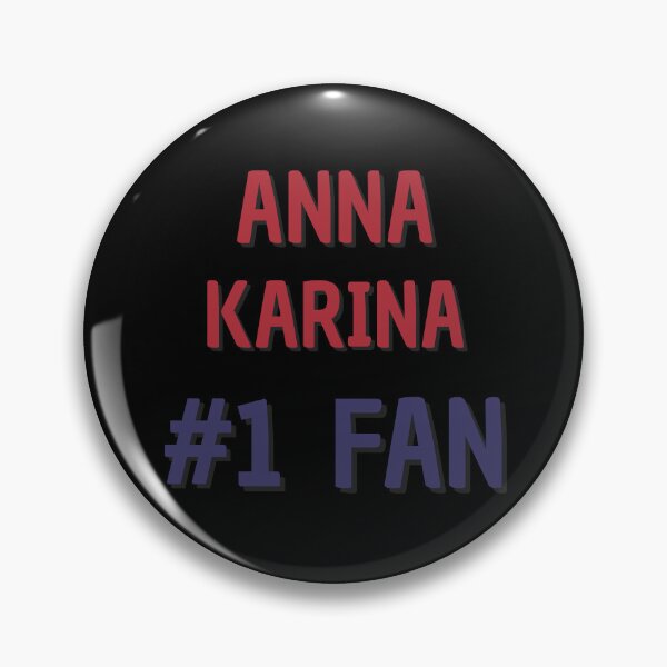 Item preview, Anna Karina - #1 Fan designed and sold by Rybariuns.