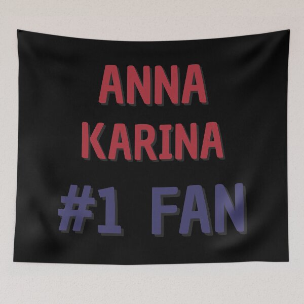 Item preview, Anna Karina - #1 Fan designed and sold by Rybariuns.
