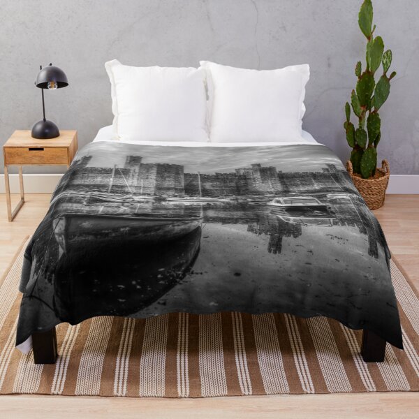 Item preview, Caernarfon Castle, Black And White designed and sold by Paul Thompson Photography.