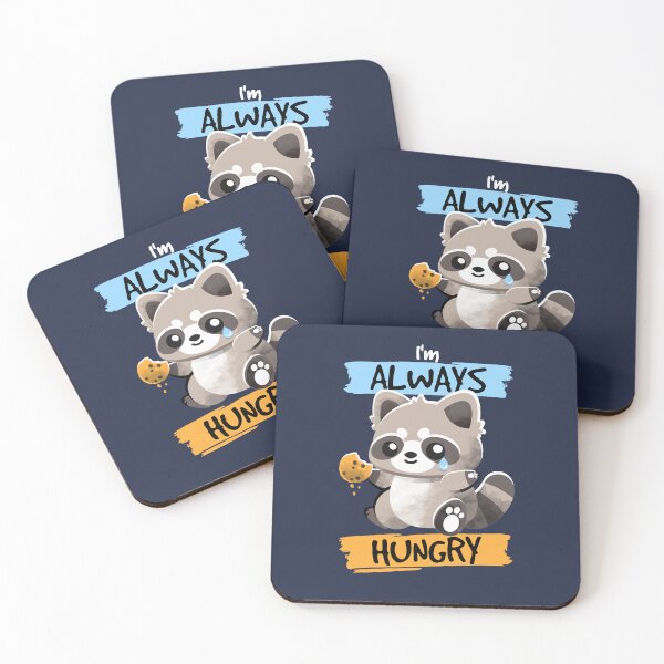 Item preview, Raccoon always hungry designed and sold by NemiMakeit.
