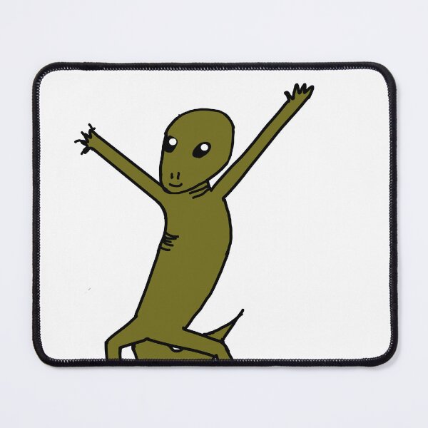 Item preview, Funny Dancing Gecko Alien designed and sold by JenniferSchwarz.