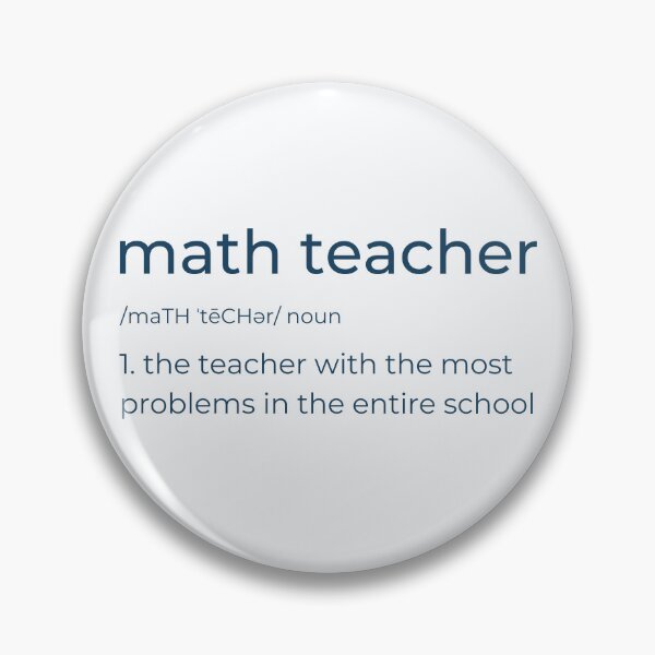 Item preview, Funny Math Teacher Joke designed and sold by MathVerge.