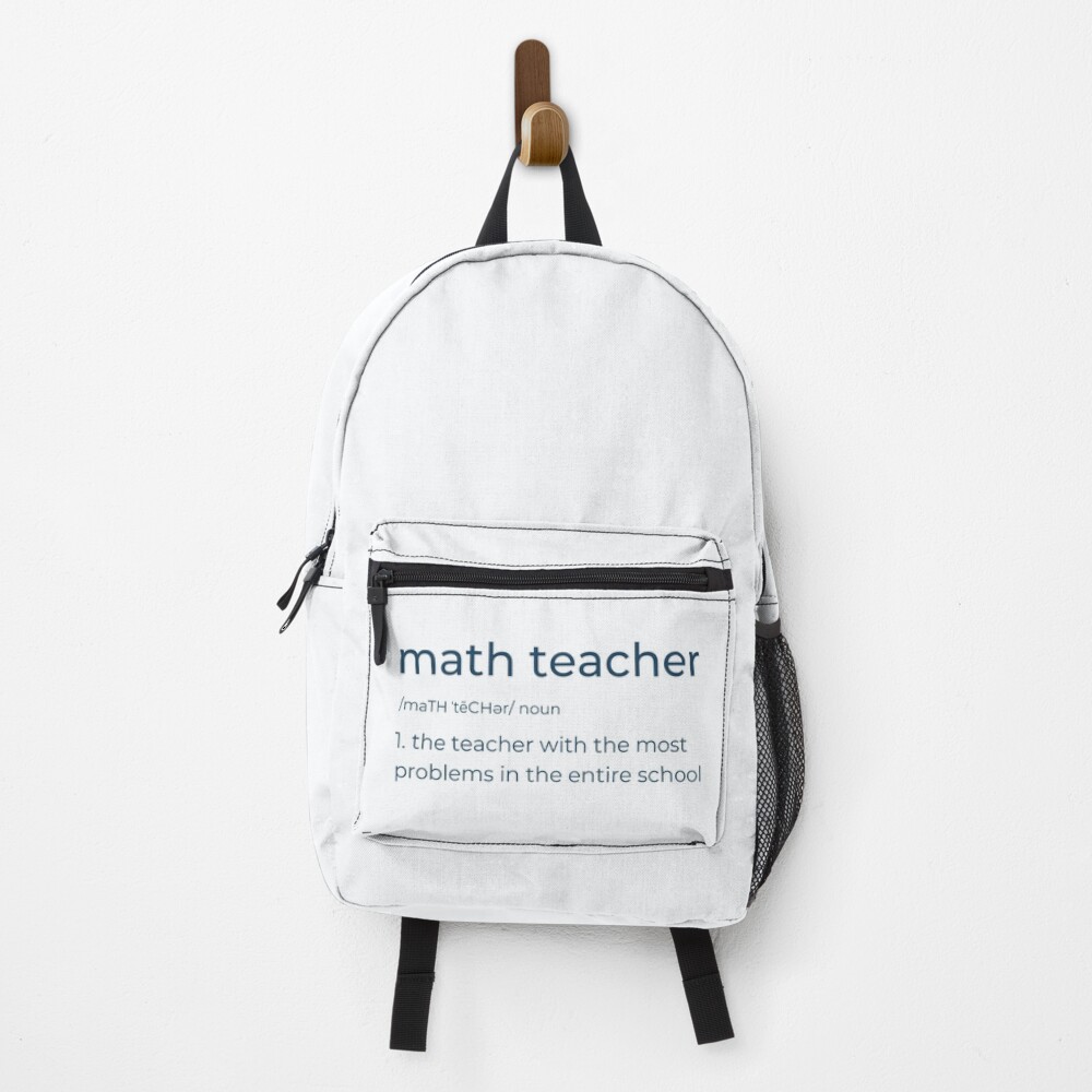 Item preview, Backpack designed and sold by MathVerge.