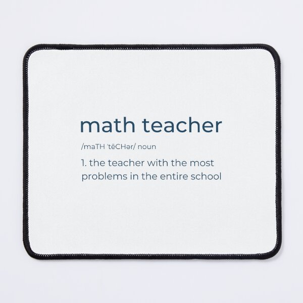 Item preview, Funny Math Teacher Joke designed and sold by MathVerge.