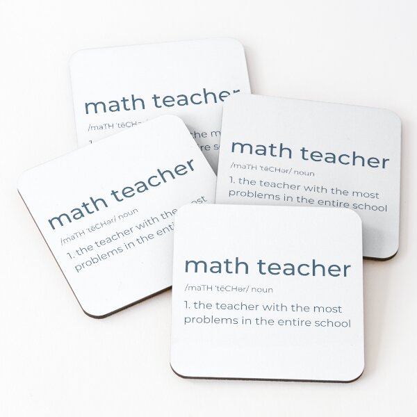 Item preview, Funny Math Teacher Joke designed and sold by MathVerge.