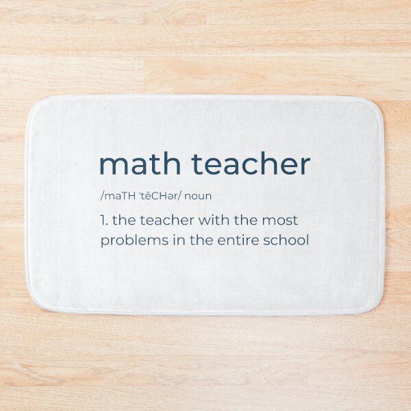 Item preview, Funny Math Teacher Joke designed and sold by MathVerge.